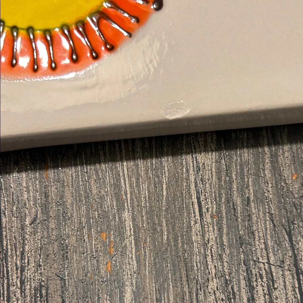 Colorful Cottage Core Rainbow Ceramic Wall Art - Picture 5 of 8